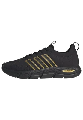 Zapatillas adidas Cloudfoam Flex 11 para mujer negro/dorado