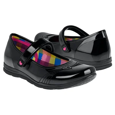 ZAPATOS DAMA NICK & WICK 5142 CHAROL NEGRO