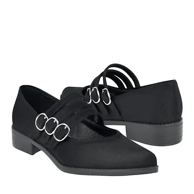 ZAPATOS DAMA STYLO 146-11 SUEDE NEGRO