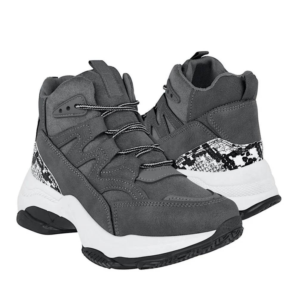 BOTINES DAMA TORRENTE TURCO119 SIMIPIEL GRIS