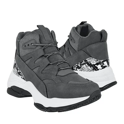 BOTINES DAMA TORRENTE TURCO119 SIMIPIEL GRIS