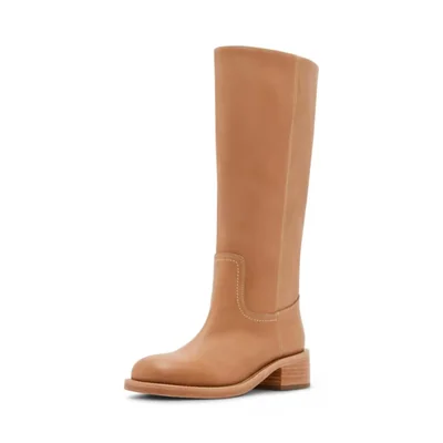 Bota Steve Madden Riggs 7.5 de Cuero Banana