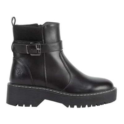 Bota dama goodyear con hebilla suela track 4.5cm 1224174