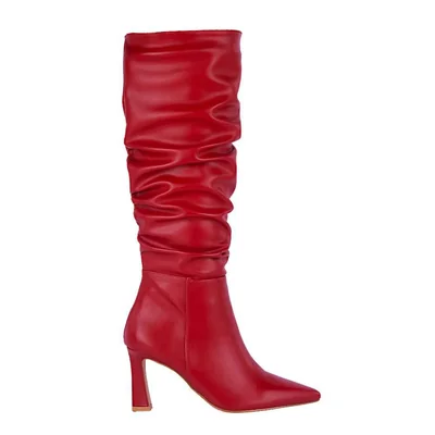 Bota dama yaeli vestir larga tacon medio 8cm 1345487