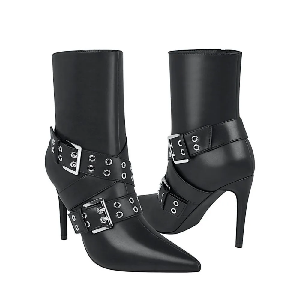 BOTAS DAMA CAPA DE OZONO 617304 SIMIPIEL NEGRO