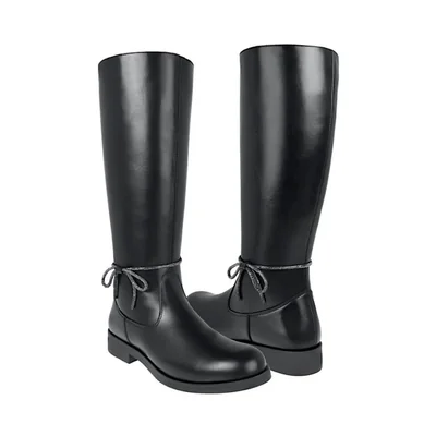 BOTAS DAMA TROPICANA 350011 SIMIPIEL NEGRO