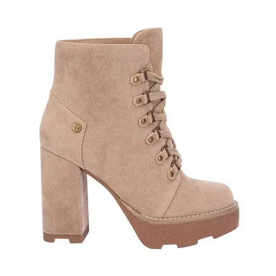 BOTA BELINDA PEREGRIN DAMA GAMUZA PLATAFORMA TRACK 1152073 TACON 11 CM