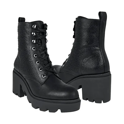 BOTINES DAMA NOMADAS 67625 SIMIPIEL NEGRO