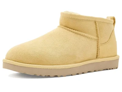 Bota UGG Classic Ultra Mini Mostaza Suave Talla 11