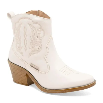 Mora west botín vaquero para mujer latte cod 147435-E
