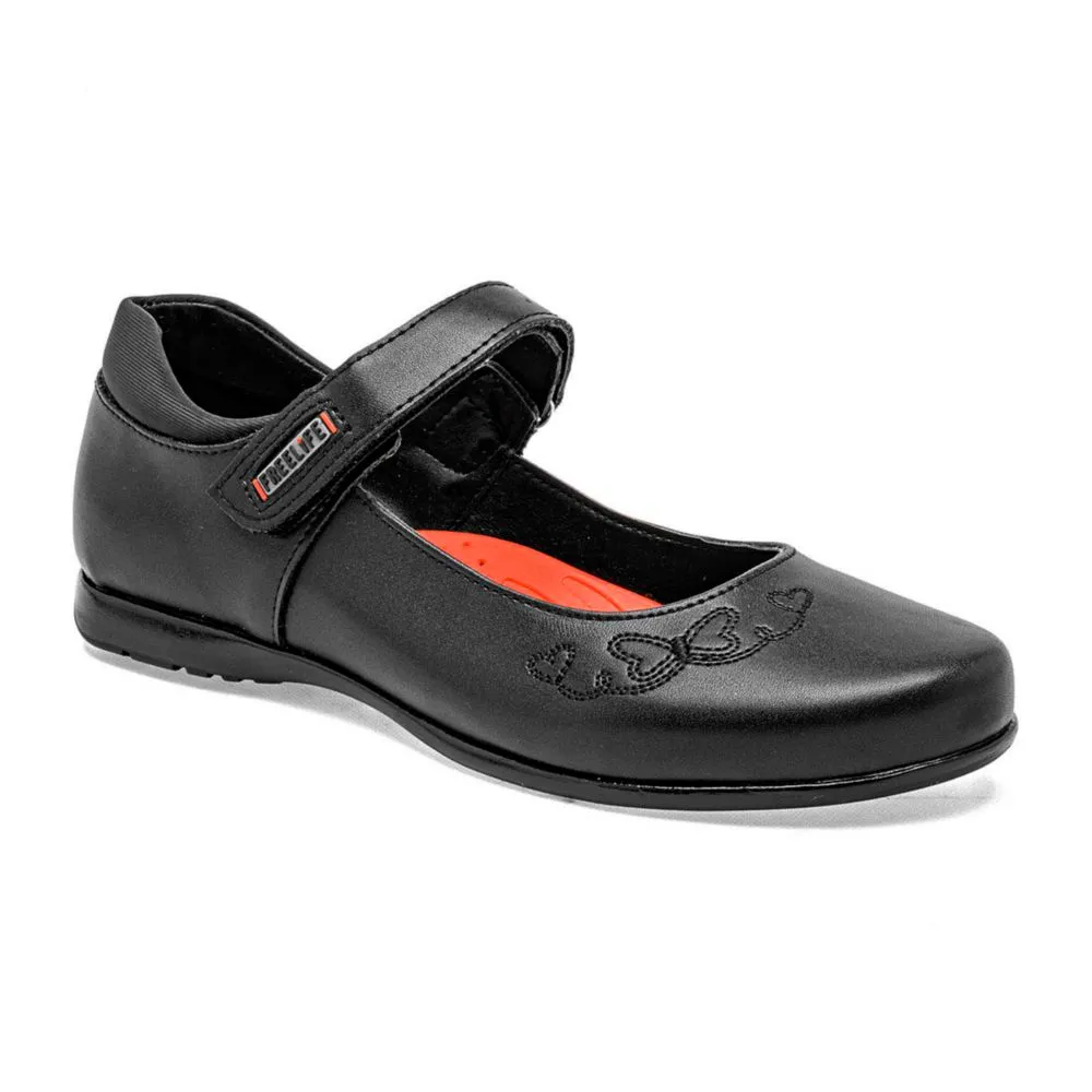 Free Life zapato escolar para mujer negro cod 146491-E