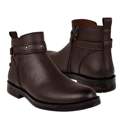BOTINES STYLO HOMBRE 7869 SIMIPIEL CAFÉ