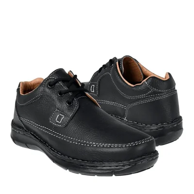 ZAPATOS STYLO HOMBRE 112 SIMIPIEL NEGRO