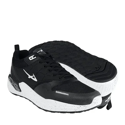 TENIS CABALLERO PONTIAC AXL 450 SIMIPIEL NEGRO