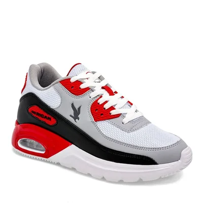 American Fire Tenis deportivo para hombre negro gris, código 124712-F