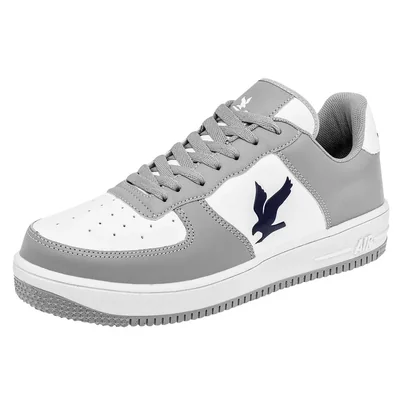 American Fire Tenis urbano para hombre gris blanco, código 115949-3