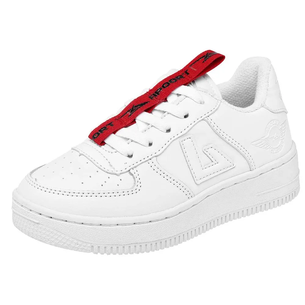 Apoort Tenis urbano para hombre blanco, código 104164-2