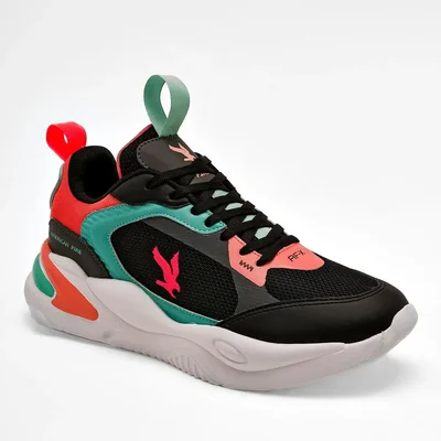 American Fire Tenis urbano para joven negro, código 121150-E