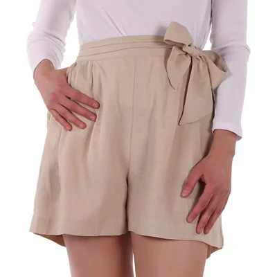 Short Coral Talle Alto con Cinta Arqueology para Mujer