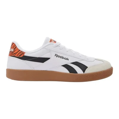 Tenis reebok hombre smash edge blanco casual animal print