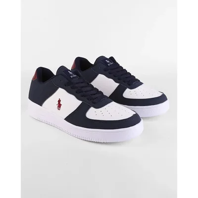 Tenis hombre casual negro polo collectio