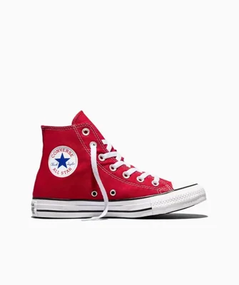 Tenis Converse Chuck Taylor All Star rojos unisex