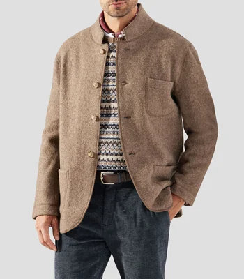 Blazer jaspeado Hombre