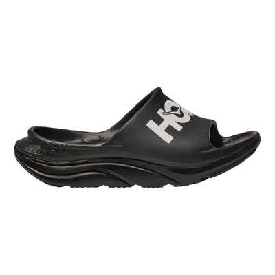 SANDALIAS HOKA UNISEX ORA ATHLETIC SLIDE NEGRO 1155154BWHT