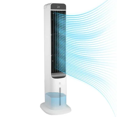 Enfriador de Aire Portátil Ventilador de Torre Avera ENFAIR5L Tanque 5L y Control
