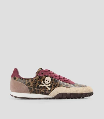 Tenis casuales animal print Mujer