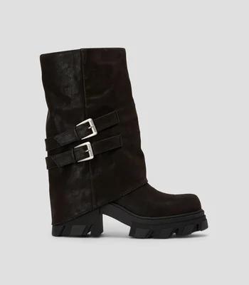 Botas biker Barrage con tacón medio ancho Mujer