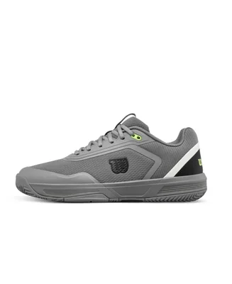 Zapatilla de Tenis WILSON Courtglide Talla 13 Titanio/Titanio/Negro