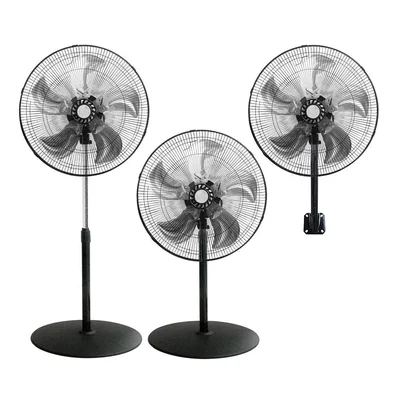 Ventilador Dace 3 en 1 con 5 aspas Aluminio VD318125MANN