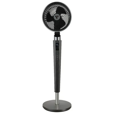 Ventilador de Pedestal Fancy HKF2L-24 12" Gris Grafito