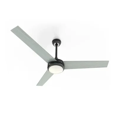 VENTILADOR DE TECHO WiFi ATOMI SMART, MOTOR ULTRA SILENCIOSO, 3 VELOCIDADES Y LUZ LED AJUSTABLE