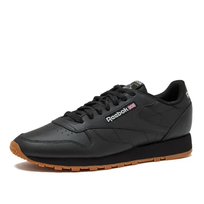 Zapatillas Reebok Classic de piel para hombre zapatillas de tenis negras o blancas negro básico gris puro5/Reebok Gum3 185