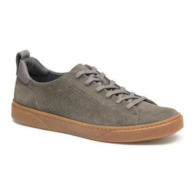 Zapatos Johnston & Murphy para hombre talla 10 (M) gris gamuza lavable