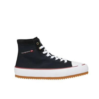 Tenis Diesel Principia Bota Negro Hombre