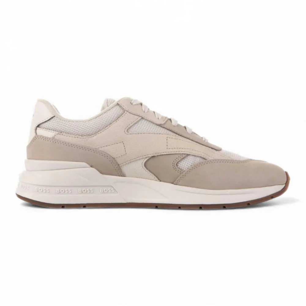 Tenis Boss Kurt Runn Beige Comodo