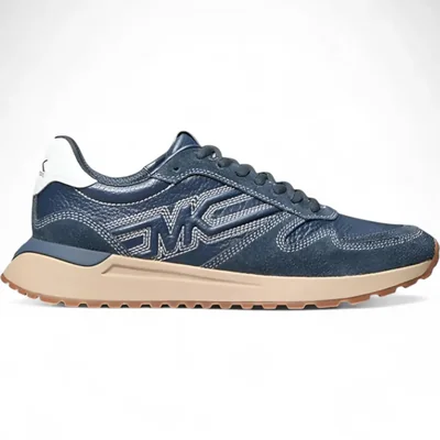 Tenis Michael Kors Dax Trainer Azules