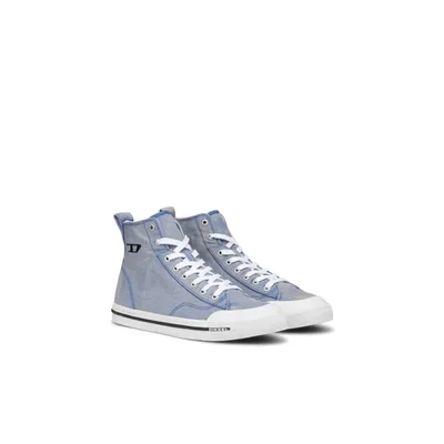 TENIS DIESEL S-ATHOS MID NAUTICAL BLUE ESTILO BOTA COLOR AZUL