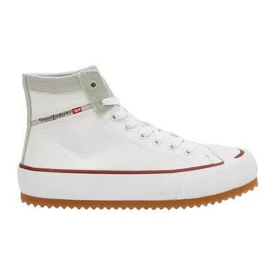 TENIS DIESEL S-PRINCIPIA WHITE MID DE PLATAFORMA