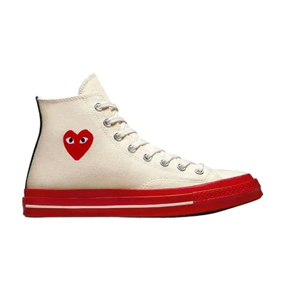 TENIS CONVERSE COMME DES GARCONS PLAY CHUCK 70 UNISEX BEIGE
