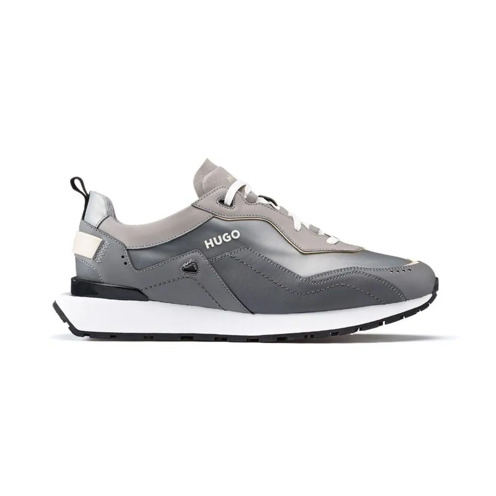 Tenis Hugo Cubite Runn CTX Gris Mens