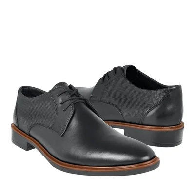 ZAPATOS CABALLERO STYLO H52141 PIEL NEGRO