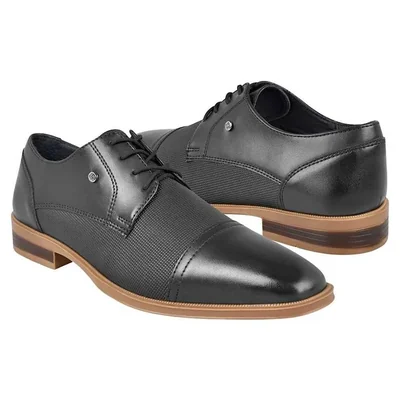 ZAPATOS DE VESTIR PARA CABALLERO STYLO 9H3181 NEGRO
