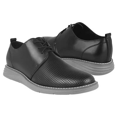ZAPATOS CABALLERO STYLO 4052 SIMIPIEL NEGRO
