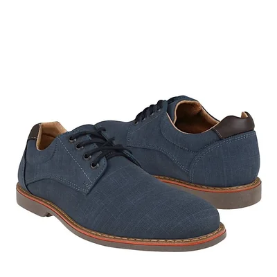 ZAPATOS CASUALES CABALLERO STYLO 20078 SIMIPIEL AZUL