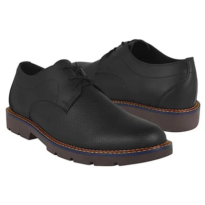 ZAPATOS CABALLERO STYLO 7001 SIMIPIEL NEGRO