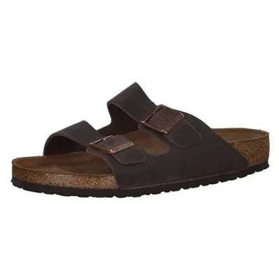 Sandalia Birkenstock Arizona de Cuero Habana 45